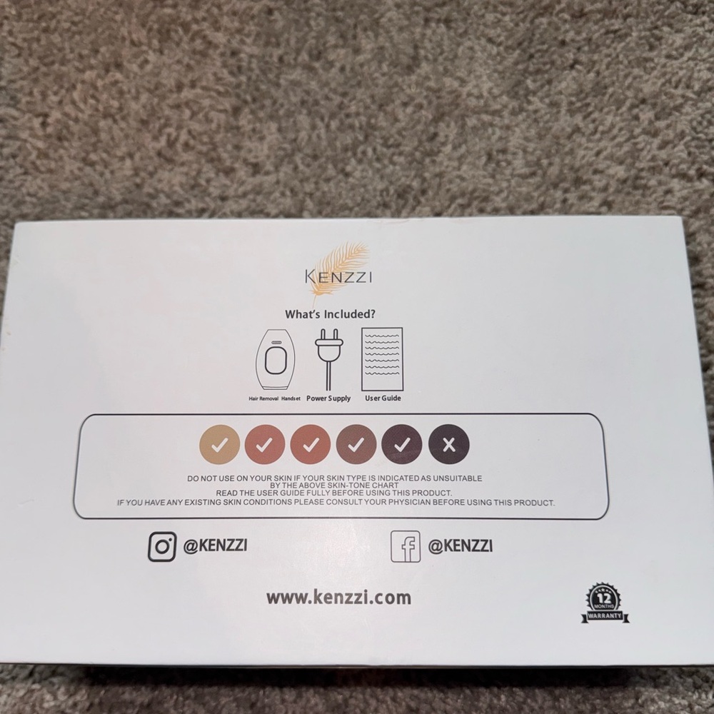 Kenzzi IPL Premium Hair removal - Picture 5 of 5